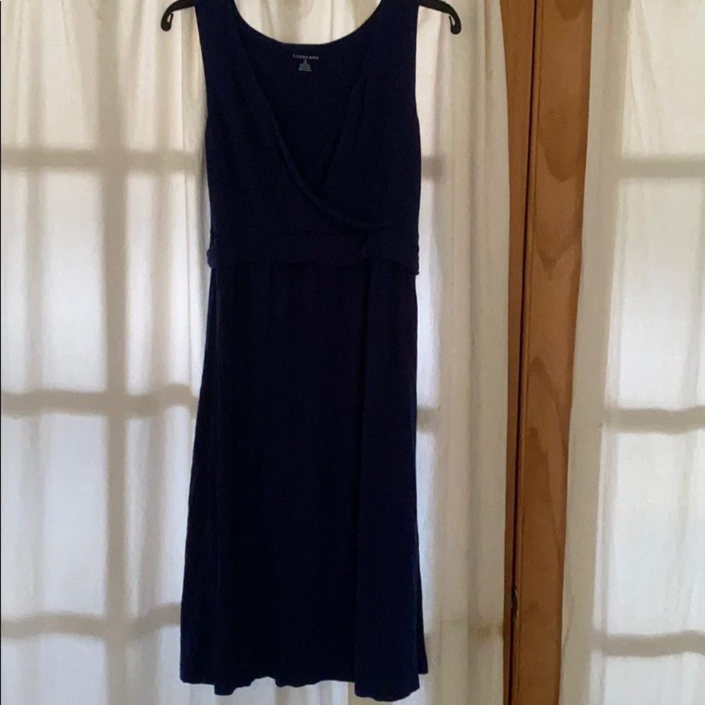 Blue dress